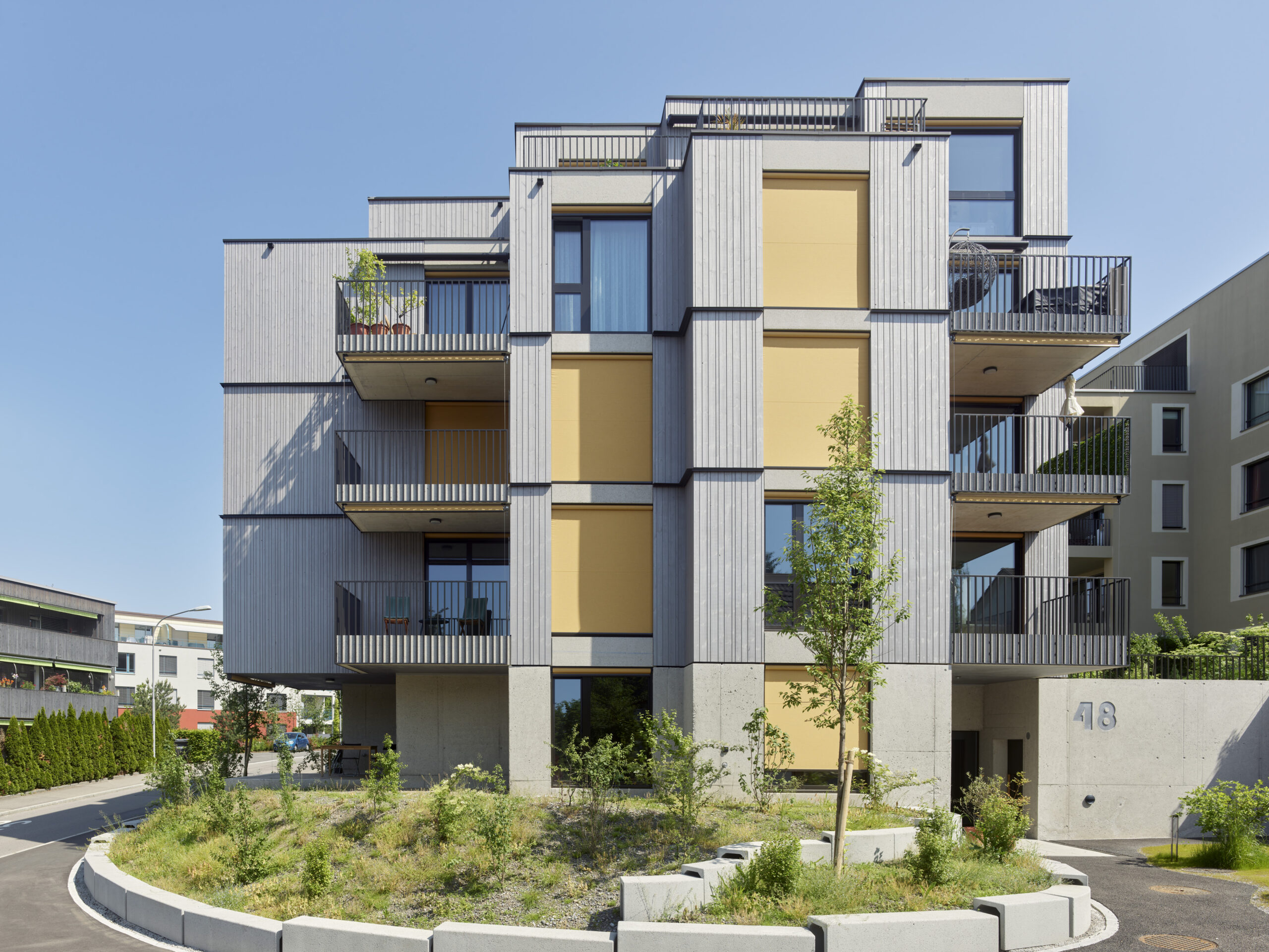 mehrfamilienhaus projekt von probat baumanagement ag